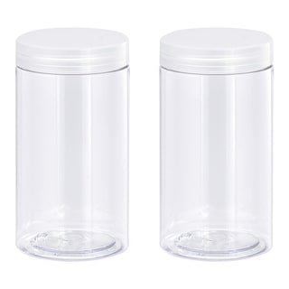 https://ak1.ostkcdn.com/images/products/is/images/direct/9688a635ed2691d71acaf6a84e4ac74d050c7f03/Round-Plastic-Jars-with-Transparent-Screw-Top-Lid%2C-2Pcs.jpg