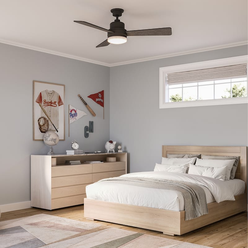 Trevina II Collection LED 52" 3-Blade Fan - 10.500" x 25.250" x 11.370"