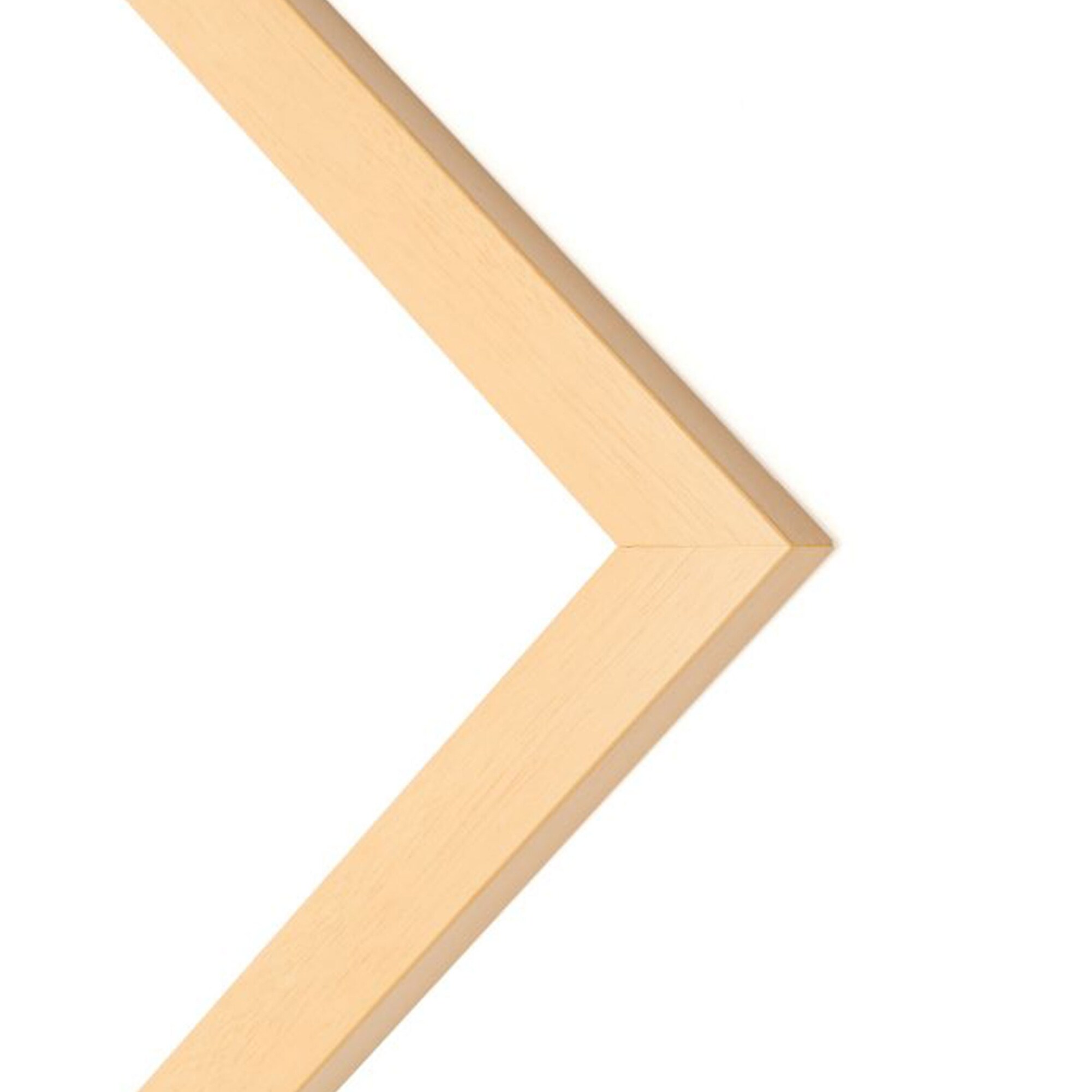 5" x 5" Medium Brown Oak Solid Wood Frame 