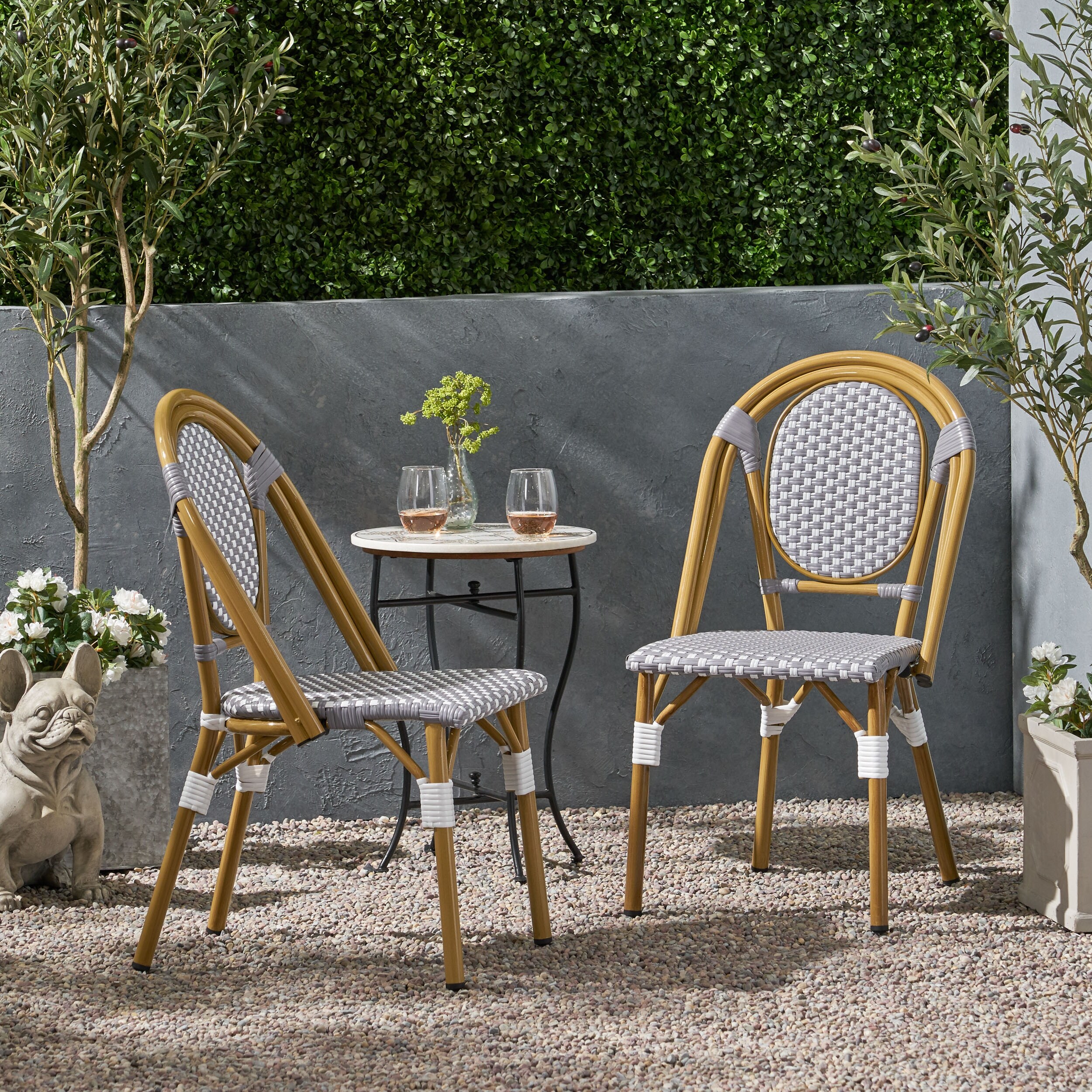 Outdoor bistro sale chairs for sale