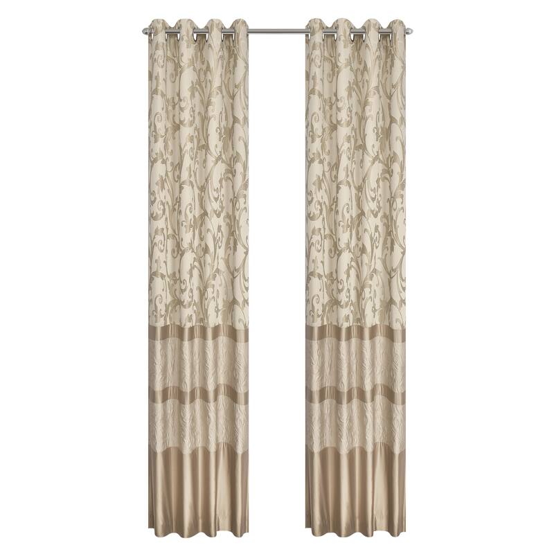 Spectra 84" Grommet Panel Pair - Taupe - 84 Inches