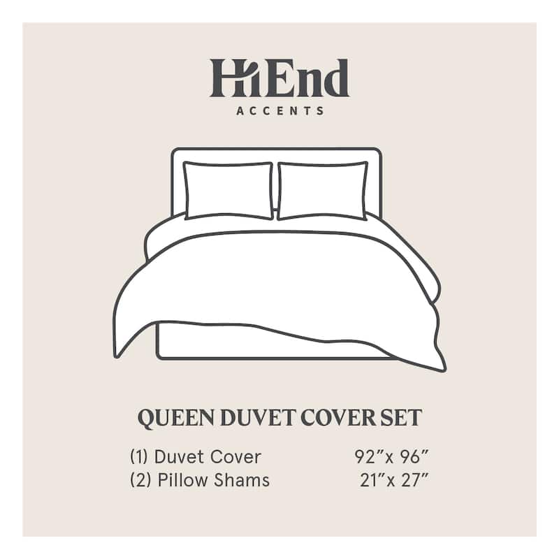 Paseo Road Acadia Cabin Bedding Woodland Lodge 3 Piece Reversible Duvet Cover Set with Pillow Shams