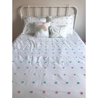 Shop Urban Habitat Kids Ensley Multi Cotton Jacquard Pom ...
