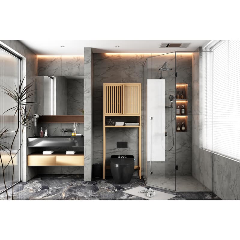 Toilet storage rack, independent bathroom, laundry room, space saving