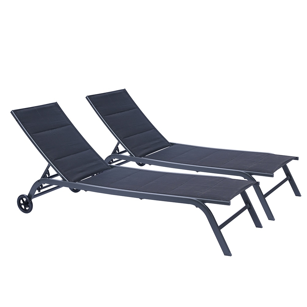 Chaise lounge metal frame store