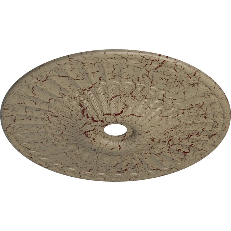 36 5/8"OD x 3 5/8"ID x 2 3/8"P Galveston Ceiling Medallion