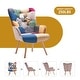 preview thumbnail 10 of 18, FERPIT Rocking Accent Chair Teddy Upholstered Glider Nursery Accent Chair Padded Seat with High Backrest for Living Room