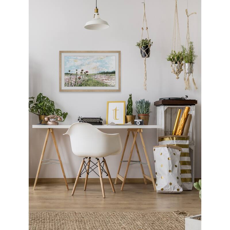 Serene Meadow Framed Print