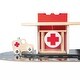 preview thumbnail 9 of 7, Janod Fire Station Toy Set