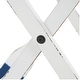 preview thumbnail 23 of 24, White Wood Distressed Foldable Tray Top Boat Accent Table with Oar Leg