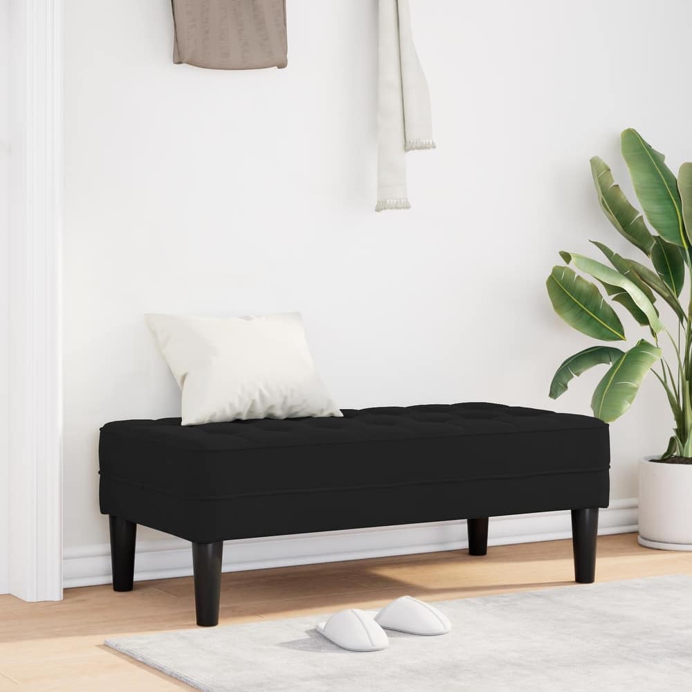 Handy Dual-Color Storage Bench - 44.5 x 22.4 x 15.4 in