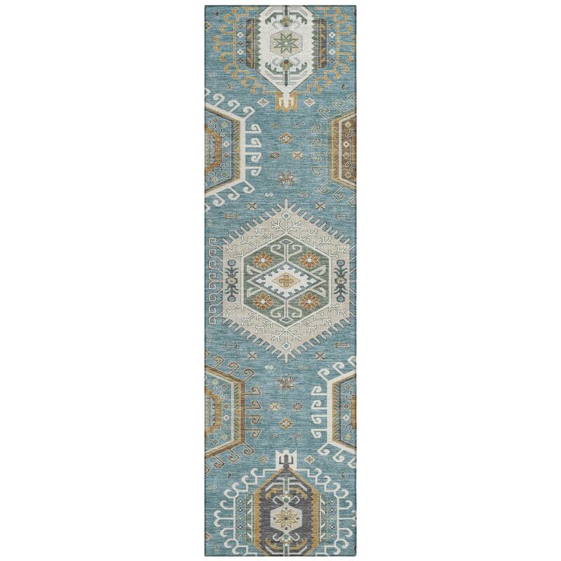 Machine Washable Indoor/ Outdoor Global Akron Chantille Rug