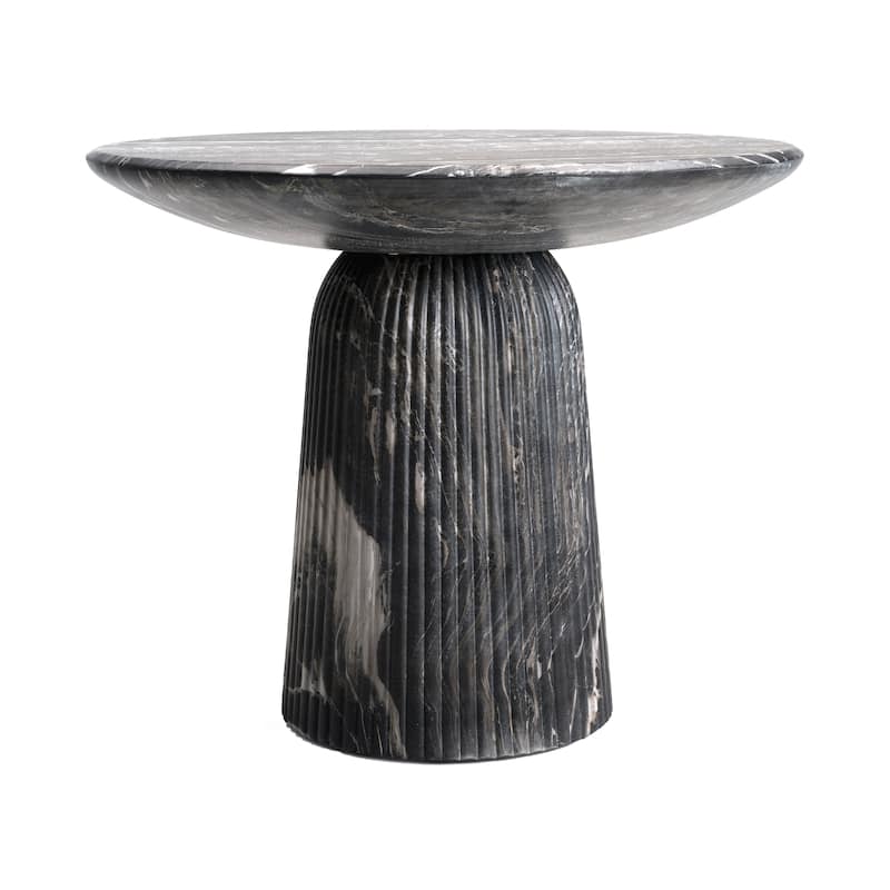 Studio London Faux Travertine Bistro Table Maddox Concrete Patio Table