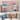 Designart - Colorful City View Of Cape Town - Abstract Collages Canvas Wall Art Set Of 3 - Modern Framed Wall Art Set