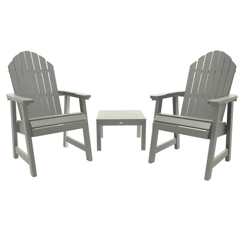 HIGHWOOOD 3-Piece Adirondack Seating Set - Coastal Teak