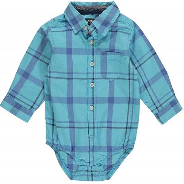 Shop Oshkosh Baby Boys Limitless Skies Bodysuit Turquoise 24