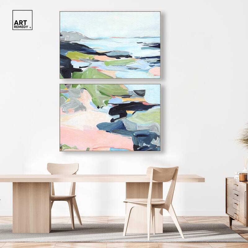 Between Seasons I Canvas Set of 2 by Art Remedy