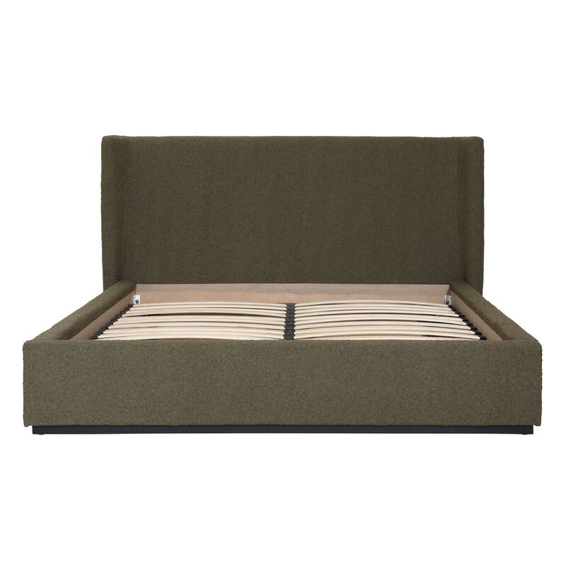 Taylor Upholstered Bed, Cream, Queen