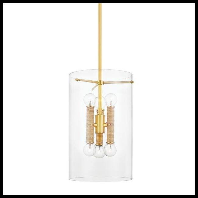 Hudson Valley Lighting BKO800 Barlow 6 Light 10" Wide Pendant