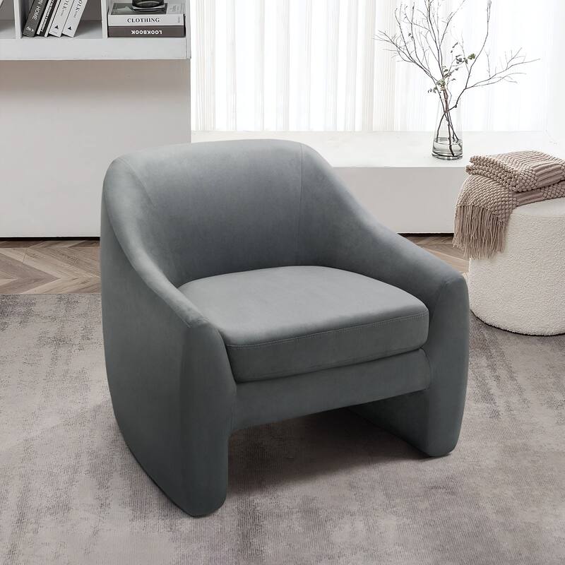 Casey Armchairs Modern Upholstered Accent Chair Oversized