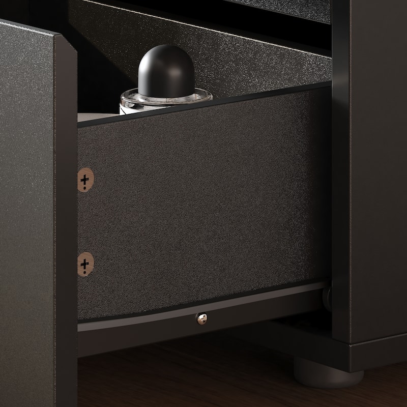 18.9'' Tall 15.7"W 2 - Drawer Nightstand Chest End Table