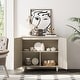 preview thumbnail 5 of 50, Buffet Cabinet with 3 Compartments for Dining Room, 32.4"H Sideboard