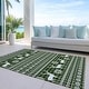 preview thumbnail 43 of 152, Machine Washable Indoor/ Outdoor Christmas Sweater Chantille Rug
