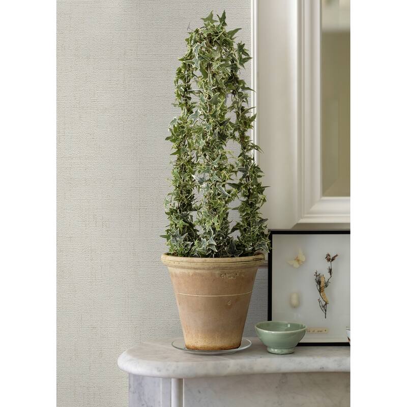 Advantage Ayala Off-White Distressed Wallpaper - 20.9in x 396in x 0.025in - 20.9in x 396in x 0.025in