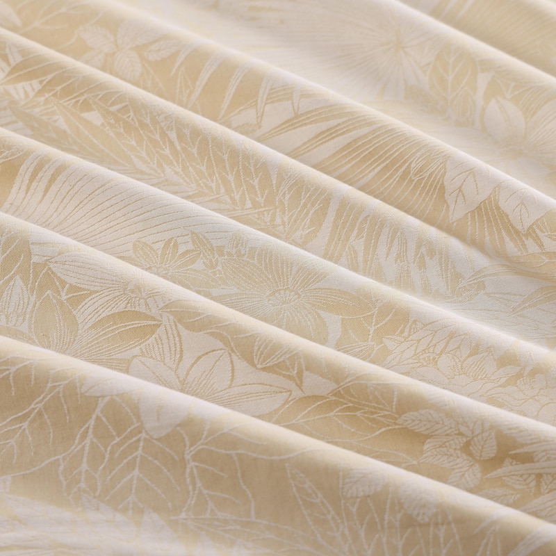 Tommy Bahama Beachside Blooms Cotton Beige Duvet Cover Set