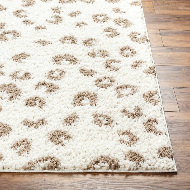 Livabliss Birmingham Animal Print Plush Area Rug