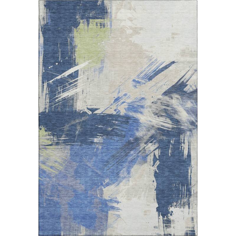 Premium Washable Super Soft Modern Brushstrokes Mayfield Rug
