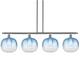 Option Brushed Satin Nickel / Sapphire Blue
