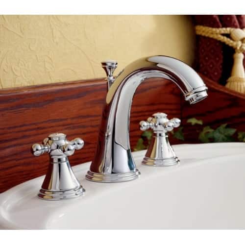 Grohe 20 801 Geneva Widespread Bathroom Faucet With Silkmove Geneva Widespread Bathroom Faucet