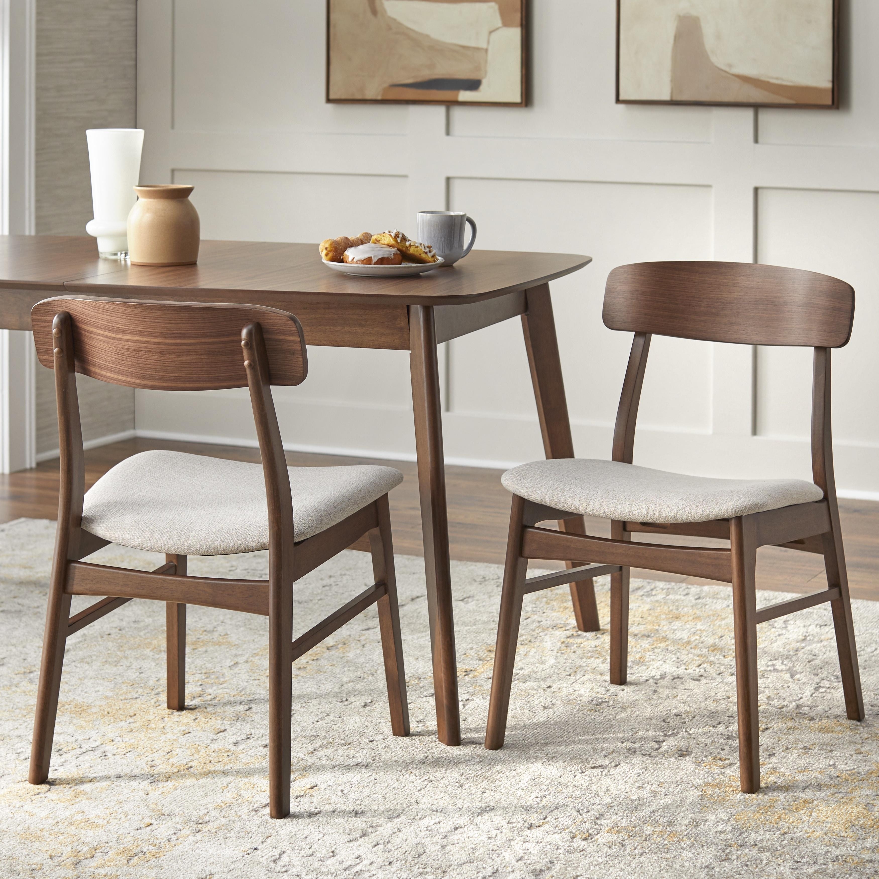 Simple Living Wave 7-piece Butterfly-Leaf Dining Set - On