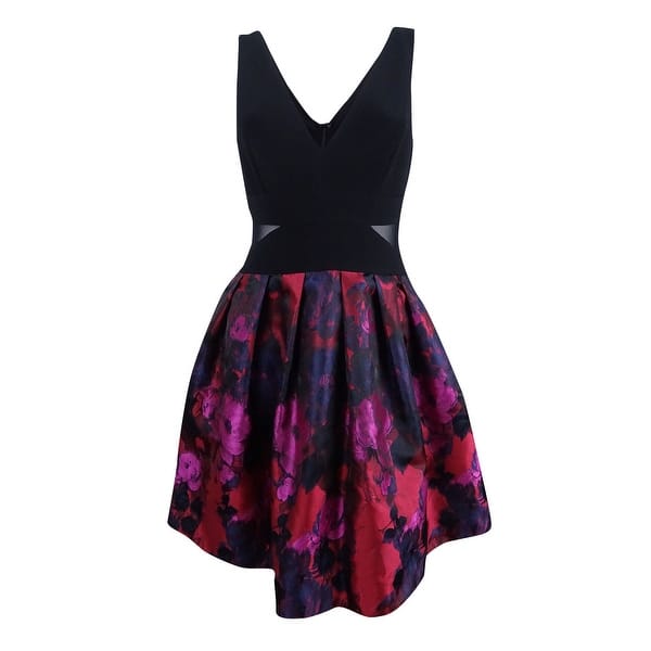 green emerald velvet dress Star Vixen Women's Petite Short SLV Fit-n-Flare Dress w Blk Frame,  White/Black/Charcoal, PS at Amazon Women's Clothing store main image 1