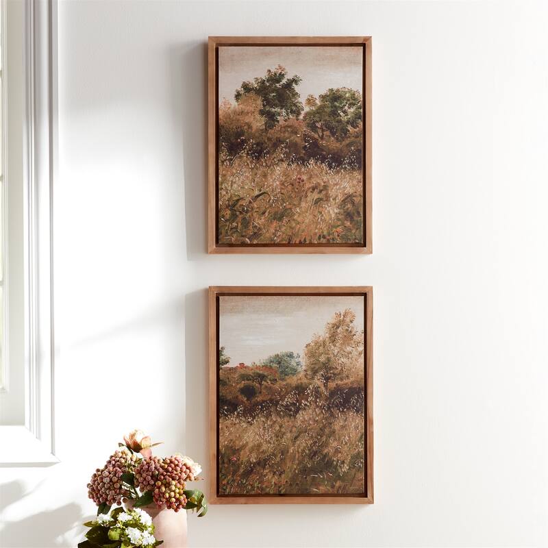 Framed Landscape Canvas Art (Set of 2)