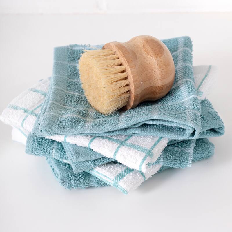 RITZ Terry Check Dish Cloths (Set of 6)