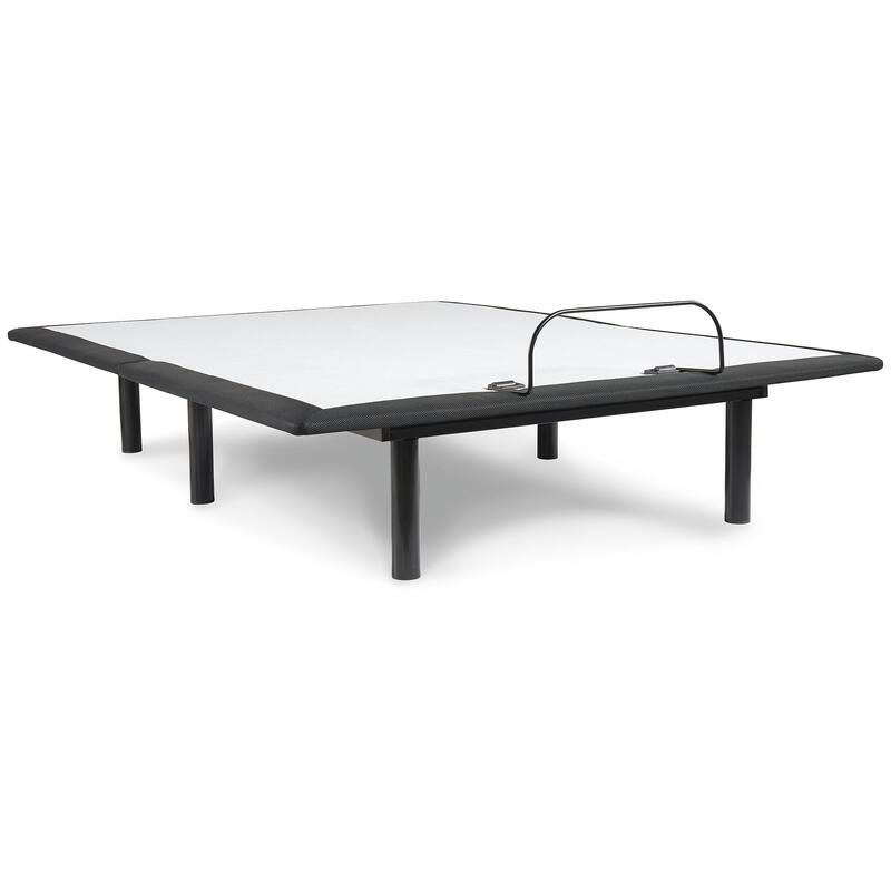 Signature Design by Ashley Chime 12 Inch Hybrid Black/White 2-Piece Mattress Package