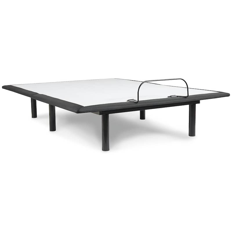 Signature Design by Ashley Chime 12 Inch Memory Foam Black/White 2-Piece Mattress Package