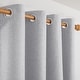 preview thumbnail 24 of 28, Deconovo Linen Blackout Curtains Grommet Drapes for Living Room 2 Panels