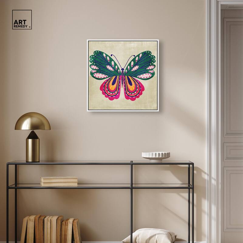 Butterfly Wings Canvas by Art Remedy