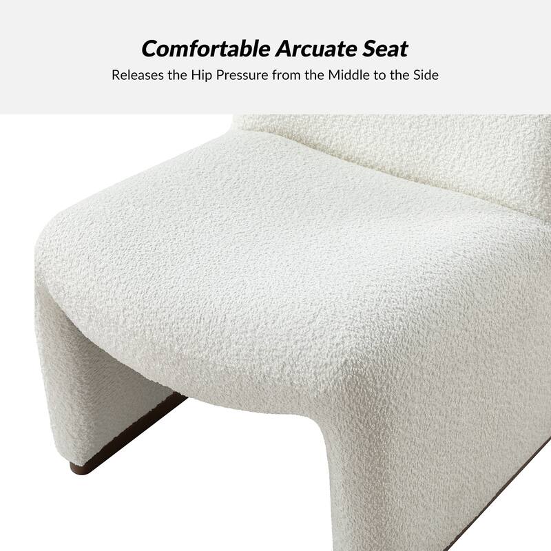 Roberto Mid-century Accent Chair with Hardwood Legs by HULALA HOME