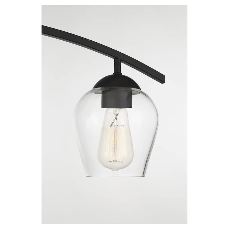 Meridian M80032 3 Light 24" Wide Bathroom Vanity Light with Clear