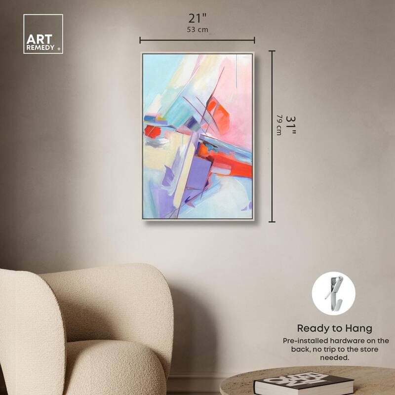 Give Joy II Canvas by Art Remedy
