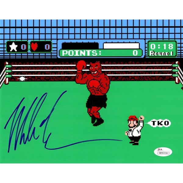 Mike Tyson Nintendo Mike Tysons Punch Out 8x10 Photo