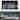 New York Midtown Night Panorama" Cityscape Wall Art on Canvas - Blue