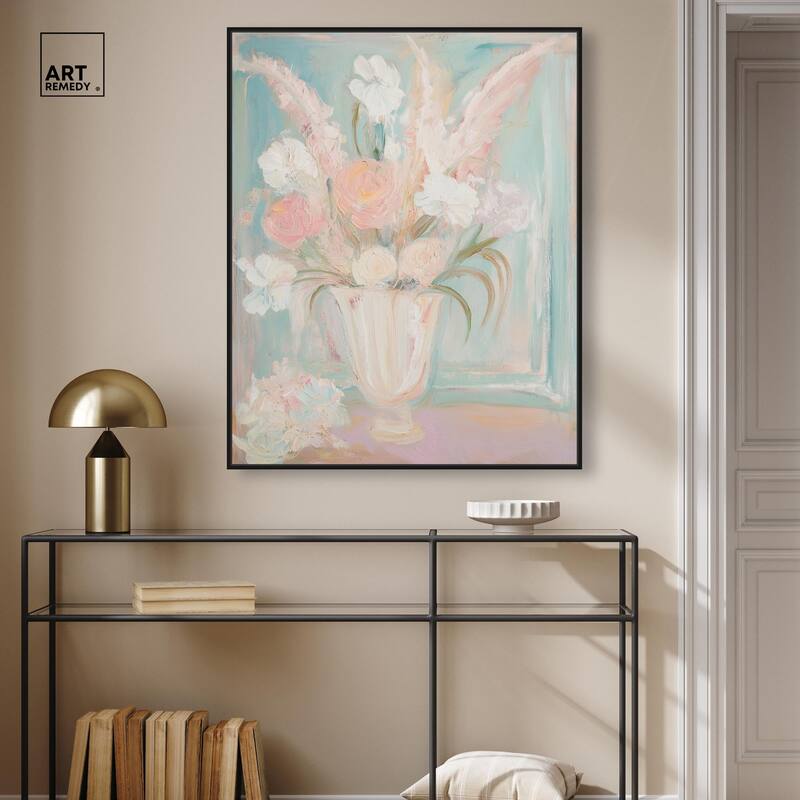 Still Life in Soft Hues II Canvas by Art Remedy