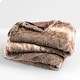 preview thumbnail 28 of 54, Bare Home Faux Fur Blanket - Ultra-Soft Blanket - Luxurious Fuzzy Warm
