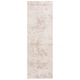 preview thumbnail 6 of 6, SAFAVIEH Whisper Cidalina Modern Abstract Rug 2'6" x 8' Runner - Beige/Light Beige - Runner