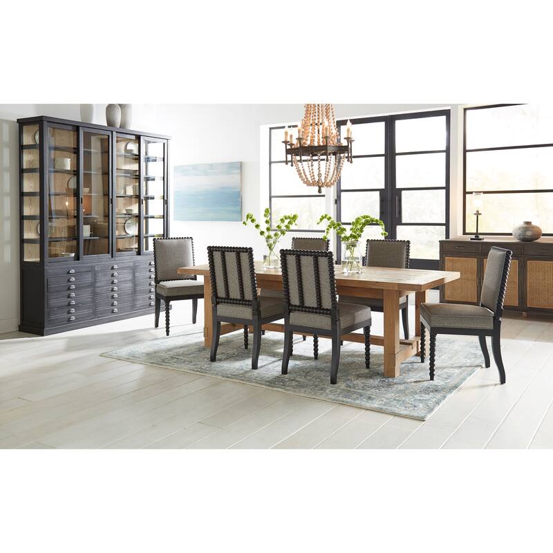 Cape Henry Farmhouse Woodgrain 96-inch Reclaimed Extension Table